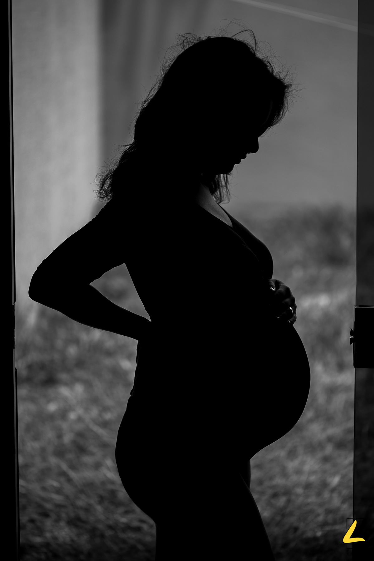 foto preto e branco silhueta 