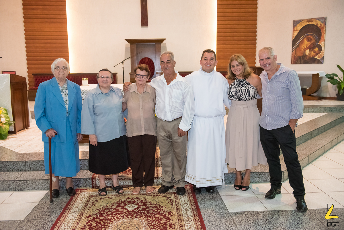 Missa de ordenação diaconal do seminarista Éder Gasgues da Silva, realizada na Paróquia São João Batista Precursor em Curitiba-PR no dia 31/01/2020.