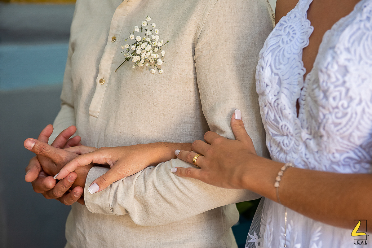detalhes do casamento em guaratuba