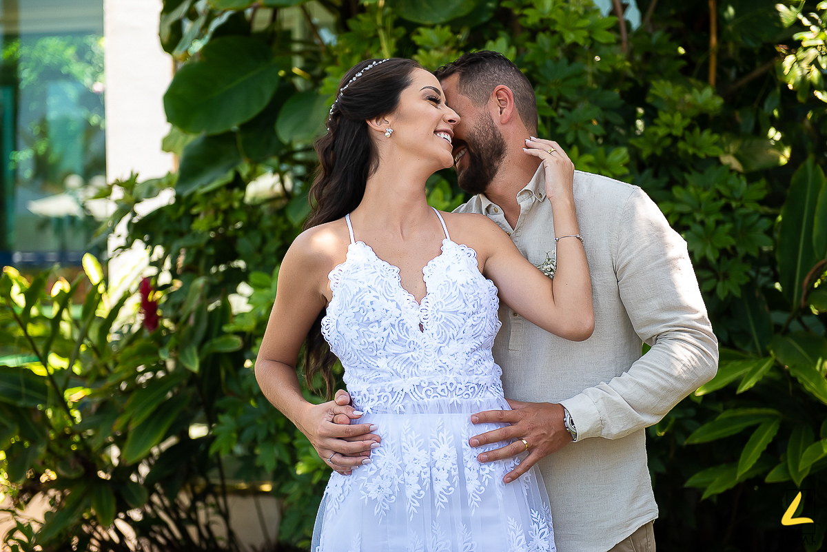 Ensaio pós casamento em Guaratuba hotel Vila Real