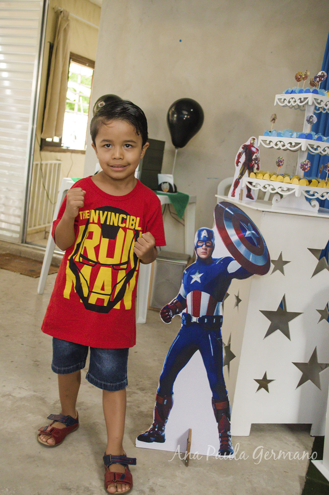 aniversário infantil - vingadores e mulher maravilha