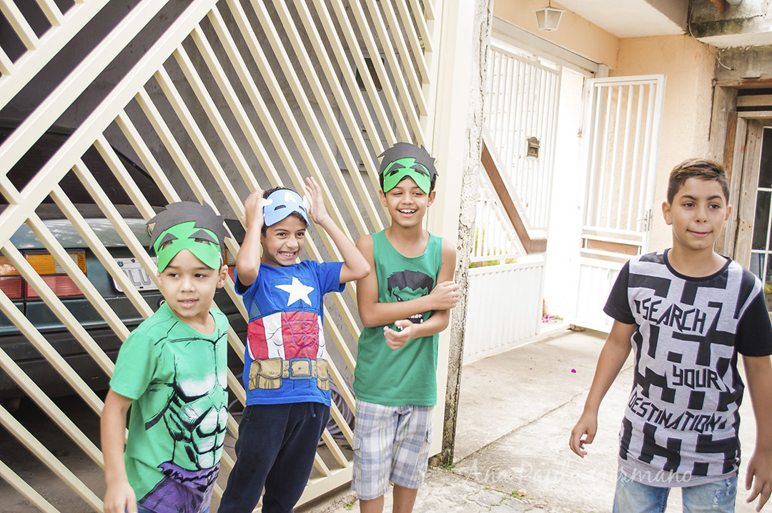 aniversário infantil - vingadores e mulher maravilha