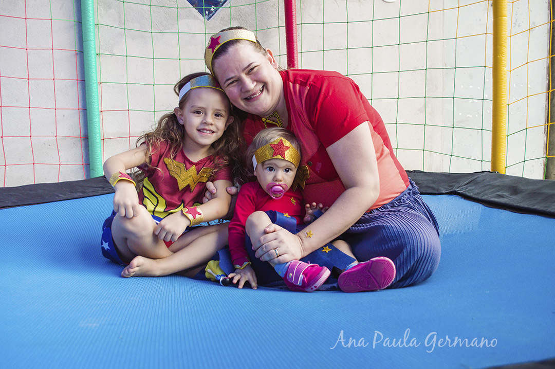 aniversário infantil - vingadores e mulher maravilha
