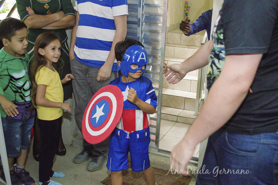 aniversário infantil - vingadores e mulher maravilha