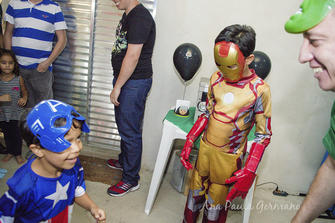 aniversário infantil - vingadores e mulher maravilha