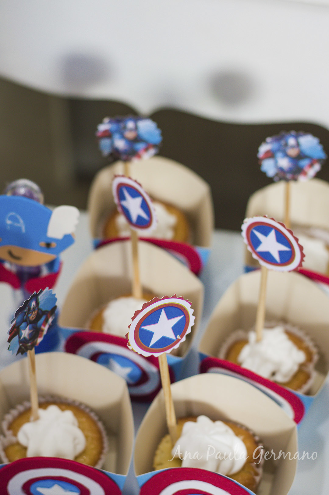 aniversário infantil - vingadores e mulher maravilha
