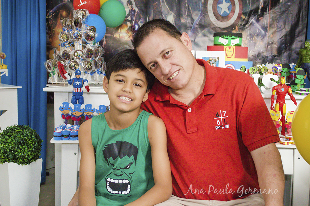 aniversário infantil - vingadores e mulher maravilha