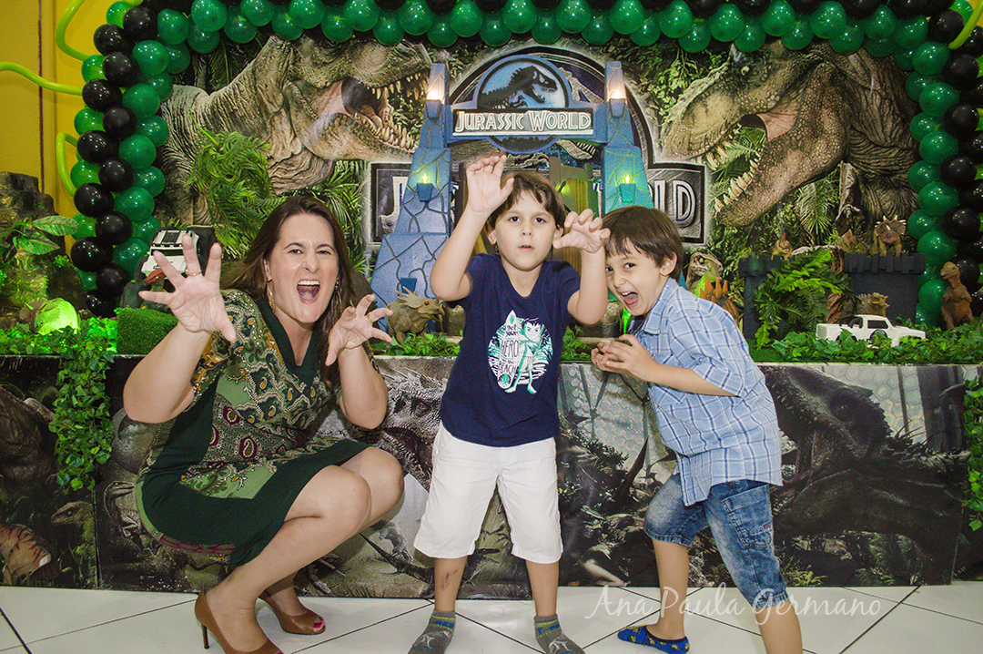 aniversário infantil - Jurassic park