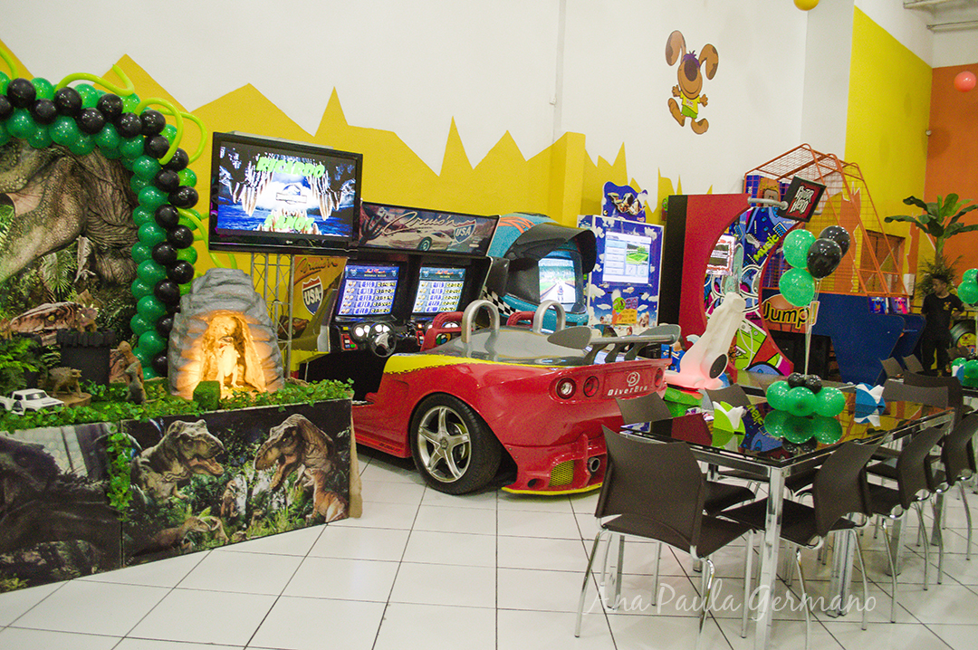 aniversário infantil - Jurassic park