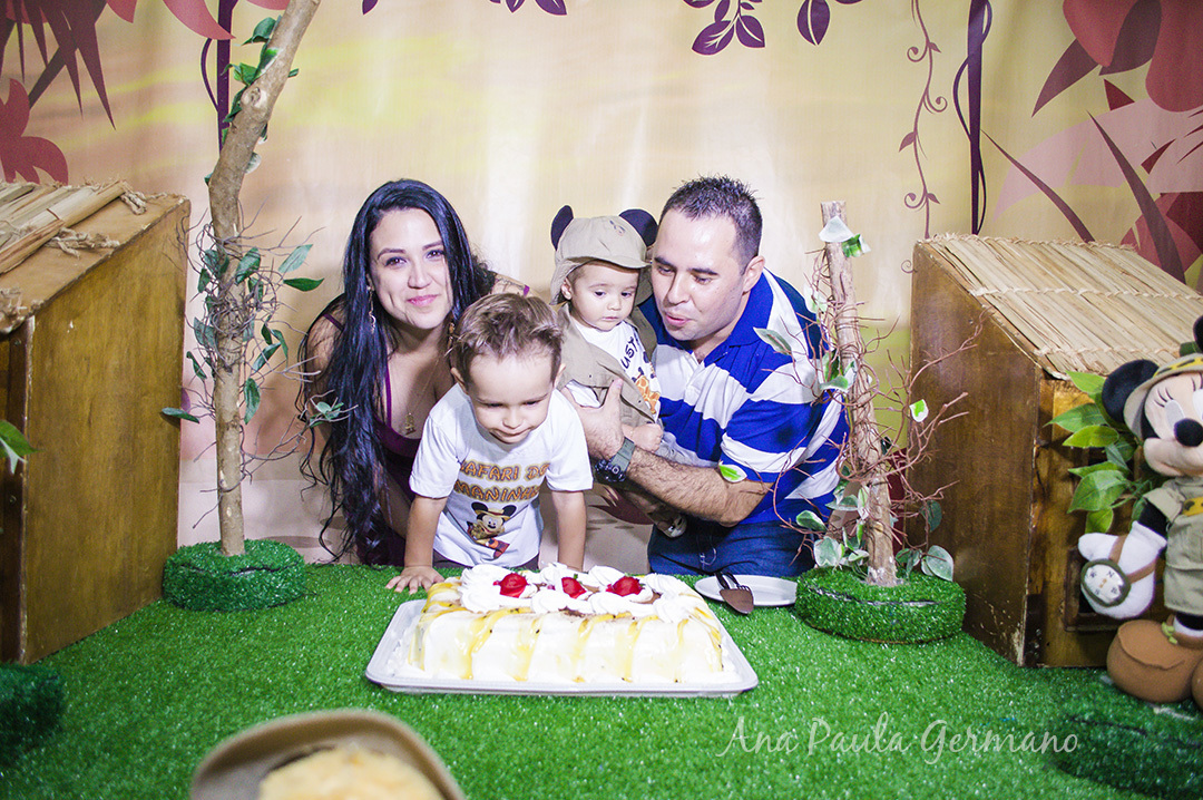 Aniversário infantil - mickey safari