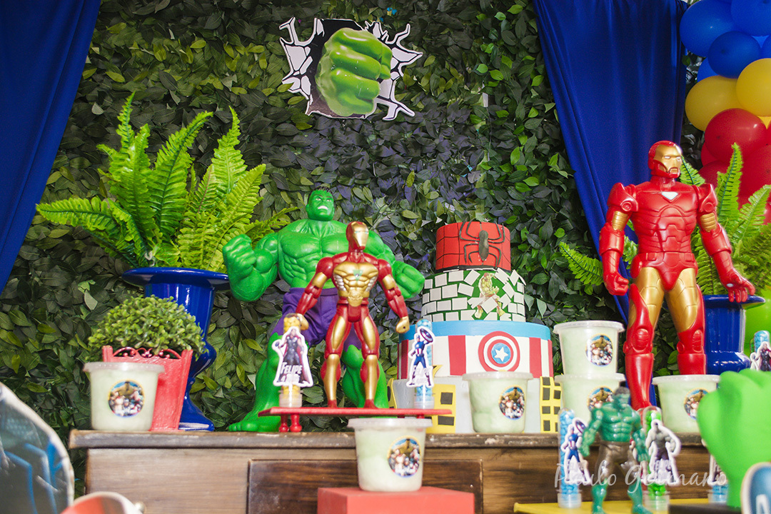 Aniversário infantil - Avengers