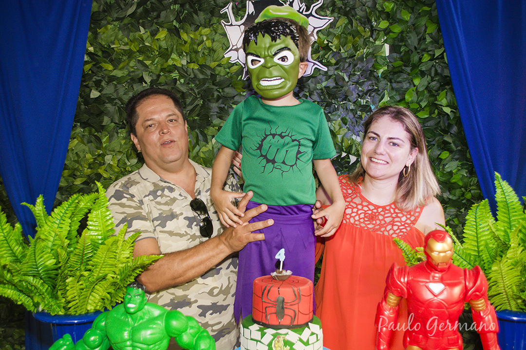 Aniversário infantil - Avengers