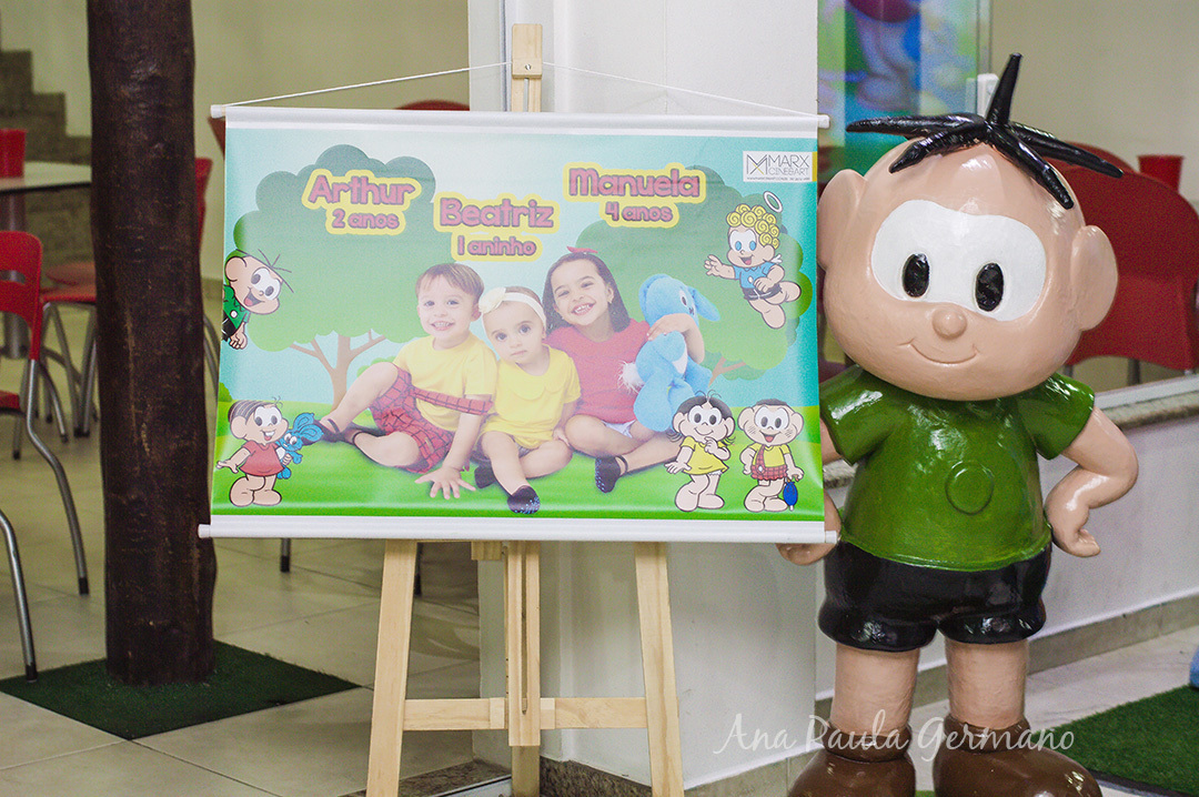 Aniversário infantil - Turma da Mônica
