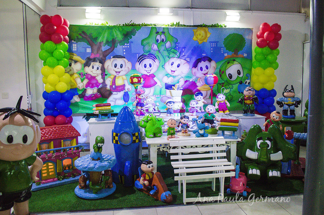 Aniversário infantil - Turma da Mônica