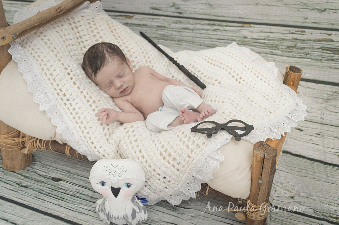 Ensaio newborn - Harry Potter