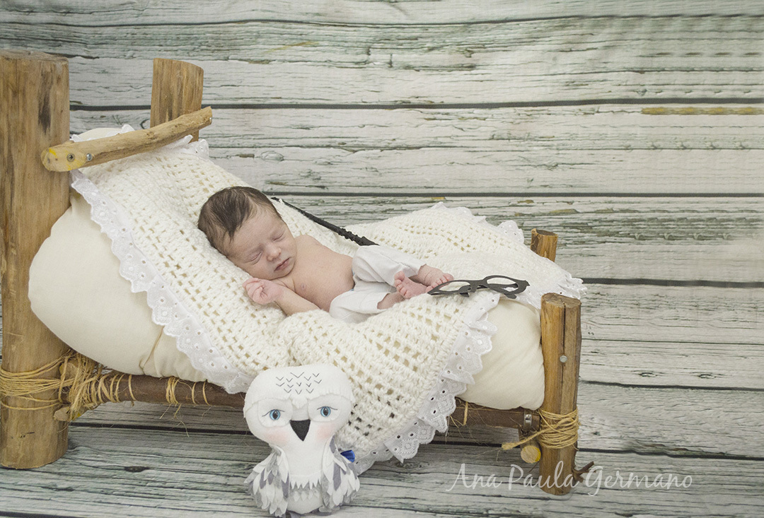 Ensaio newborn - Harry Potter