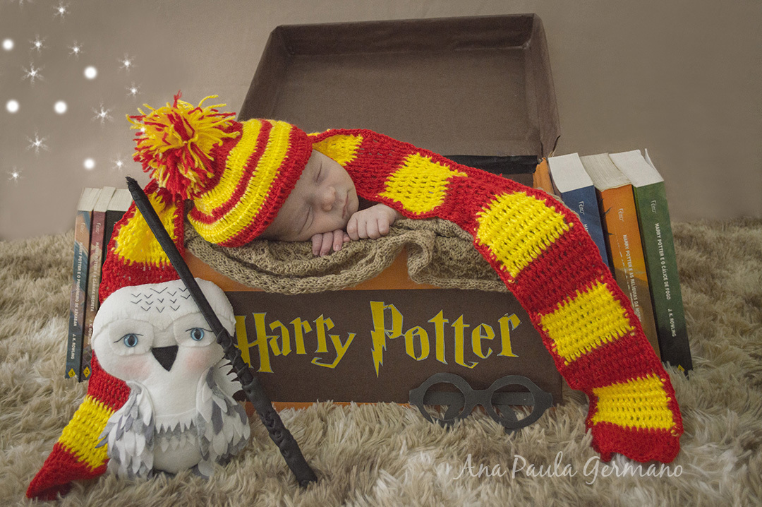 Ensaio newborn - Harry Potter