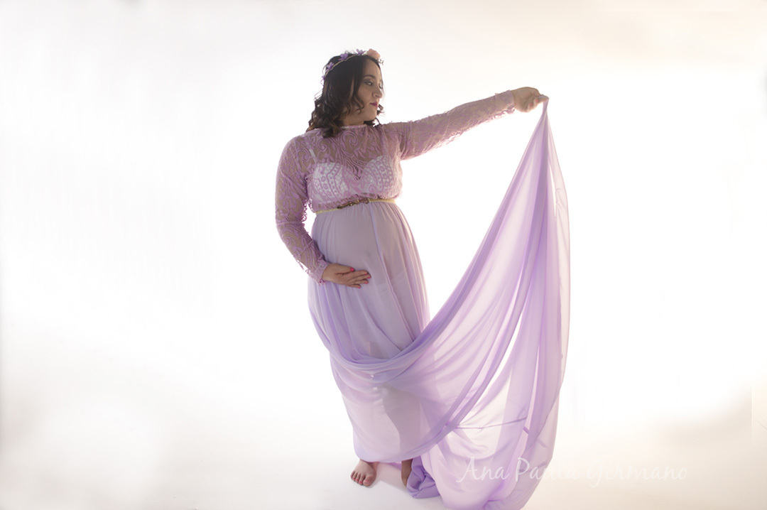 Ensaio Gestante Dança do Ventre - Estúdio São Paulo/SP 9