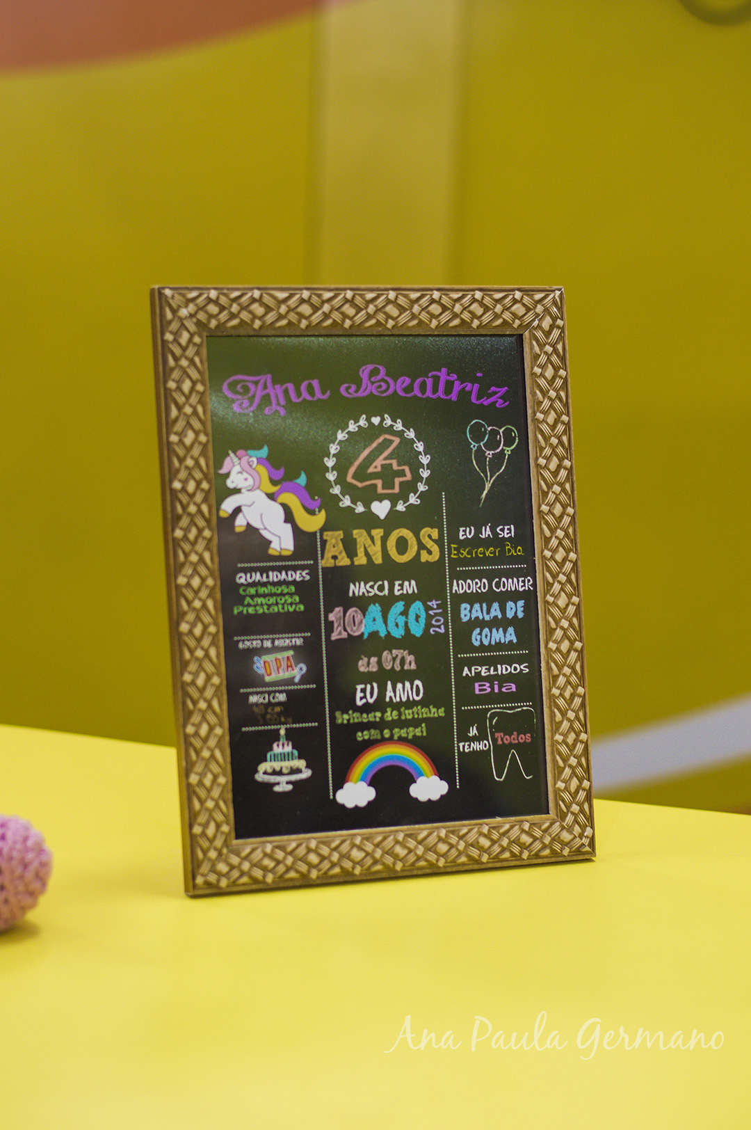 Aniversário Infantil - Unicórnio