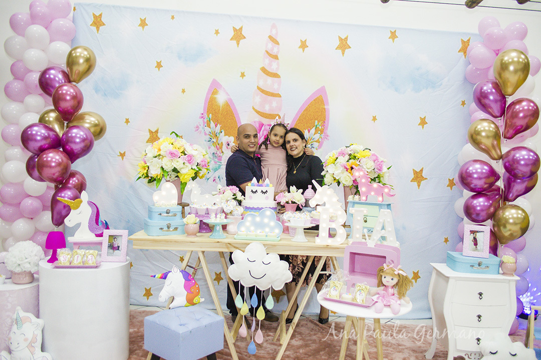 Aniversário Infantil - Unicórnio