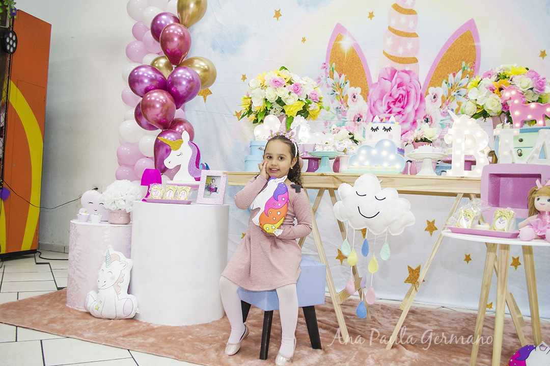 Aniversário Infantil - Unicórnio