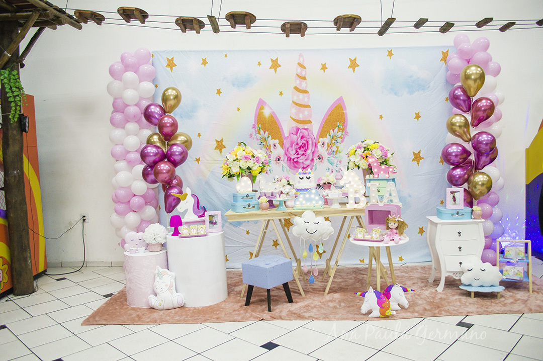 Aniversário Infantil - Unicórnio