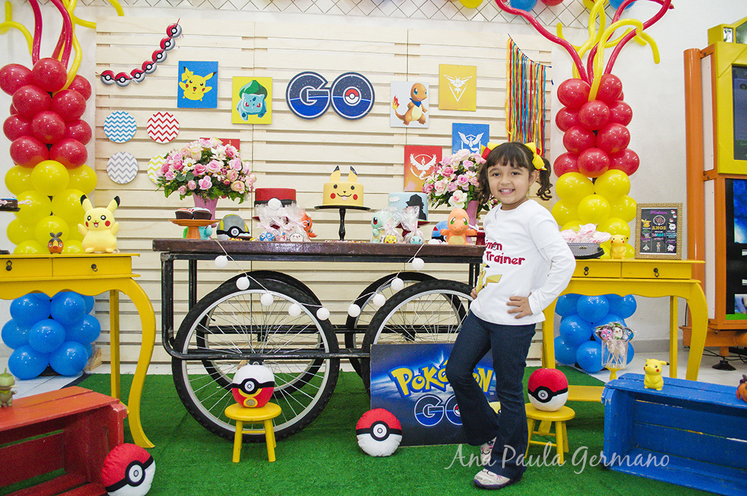 Aniversário Infantil - Pokémon 