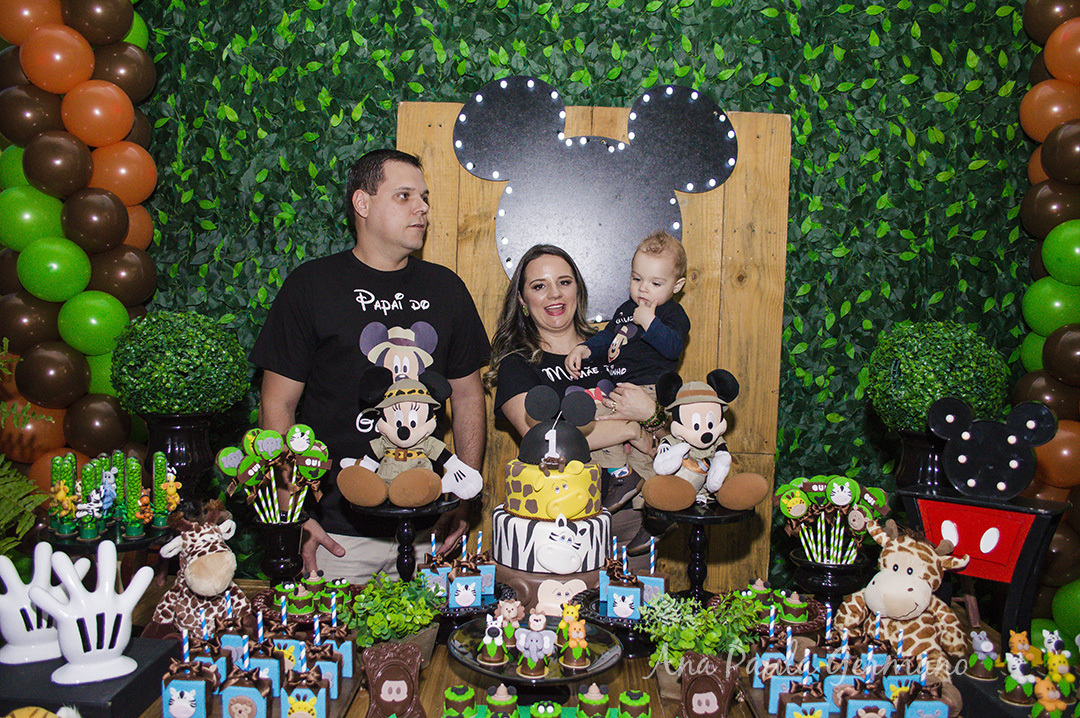 Aniversário Infantil - Mickey Safari