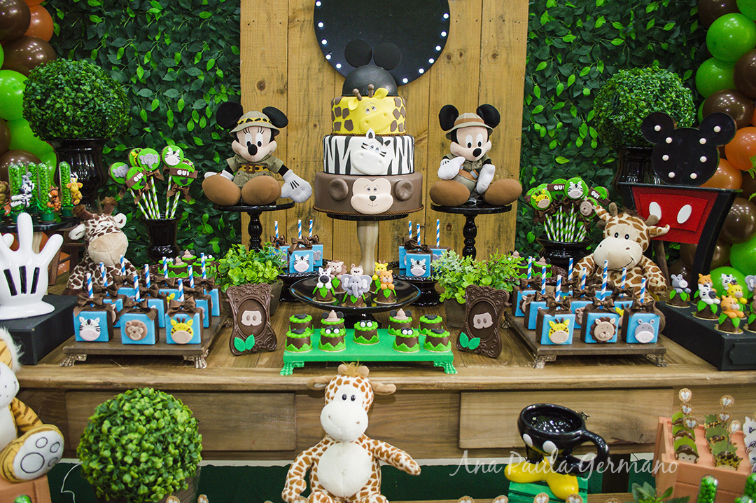 Aniversário Infantil - Mickey Safari