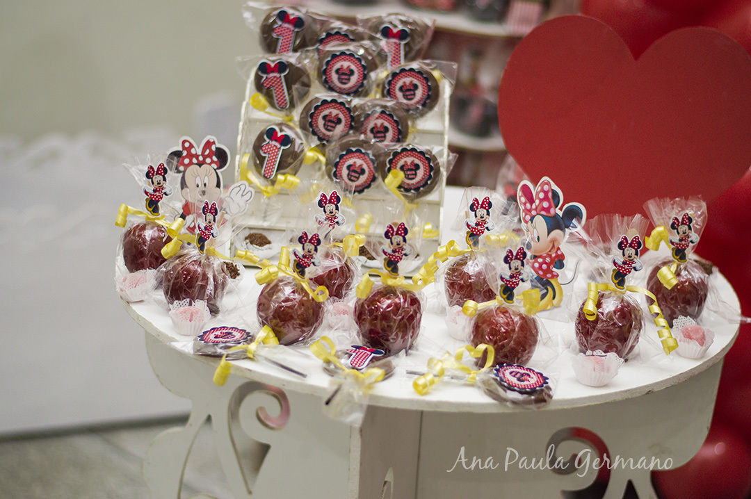 Aniversário Infantil - Minnie Vermelha