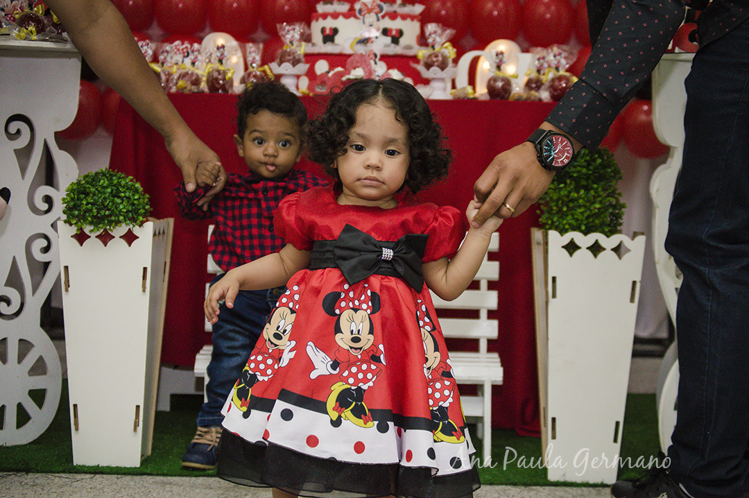 Aniversário Infantil - Minnie Vermelha