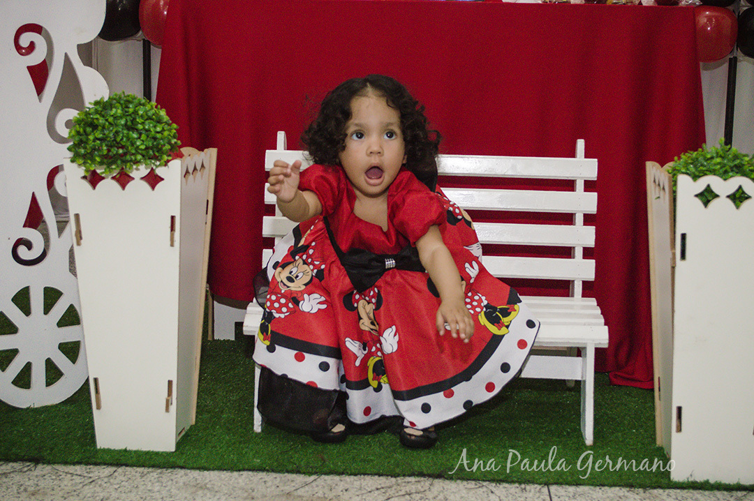 Aniversário Infantil - Minnie Vermelha