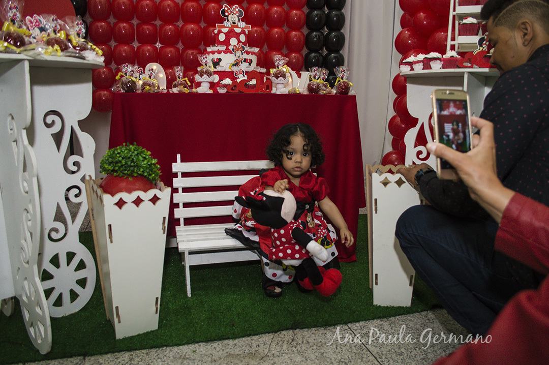 Aniversário Infantil - Minnie Vermelha