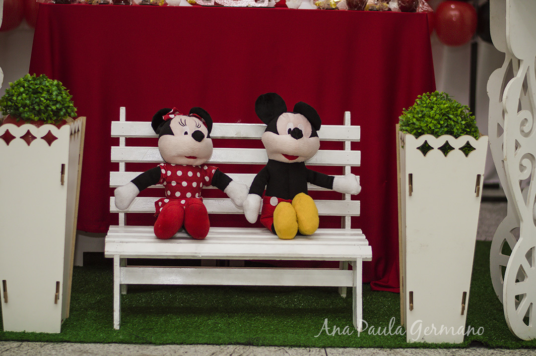 Aniversário Infantil - Minnie Vermelha