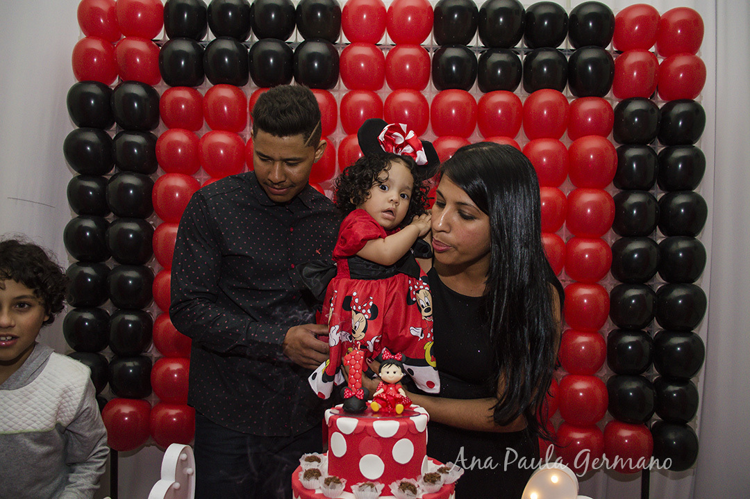 Aniversário Infantil - Minnie Vermelha
