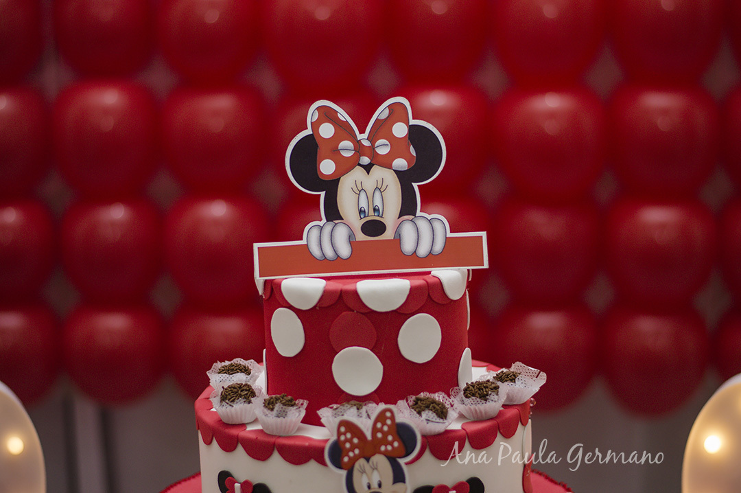 Aniversário Infantil - Minnie Vermelha