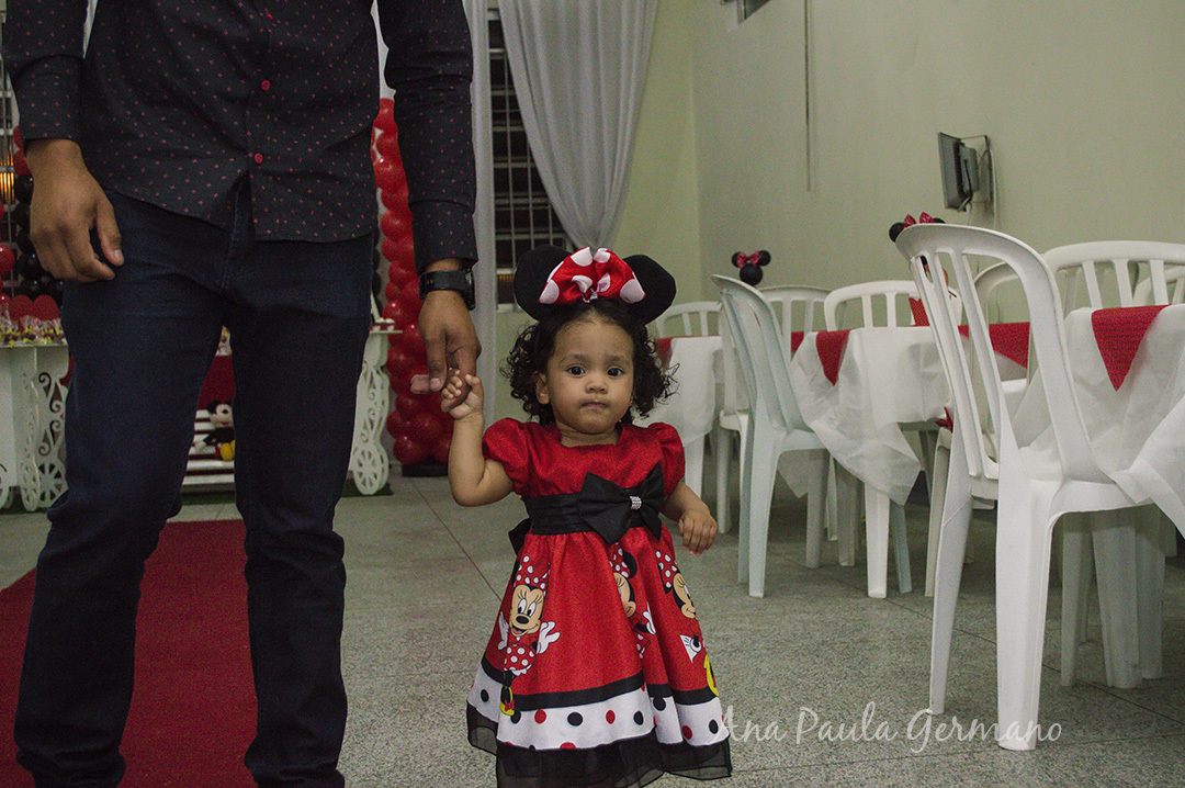 Aniversário Infantil - Minnie Vermelha
