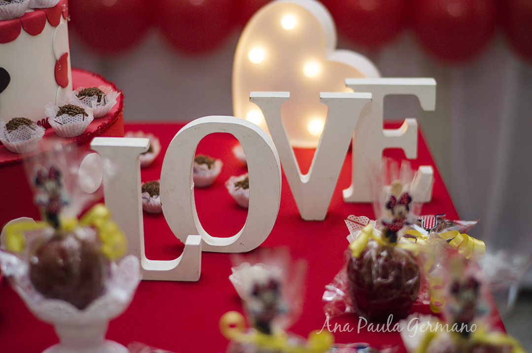 Aniversário Infantil - Minnie Vermelha