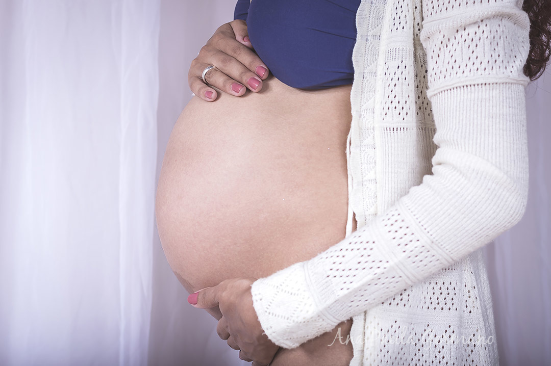 Ensaio Gestante - Estúdio