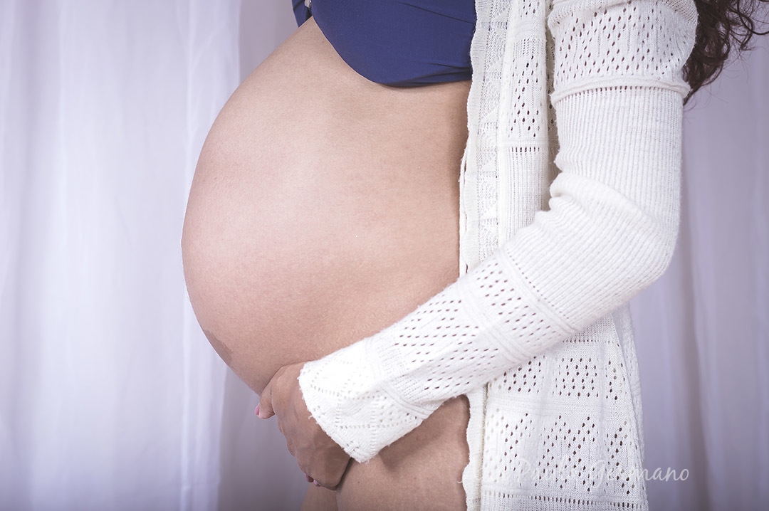 Ensaio Gestante - Estúdio