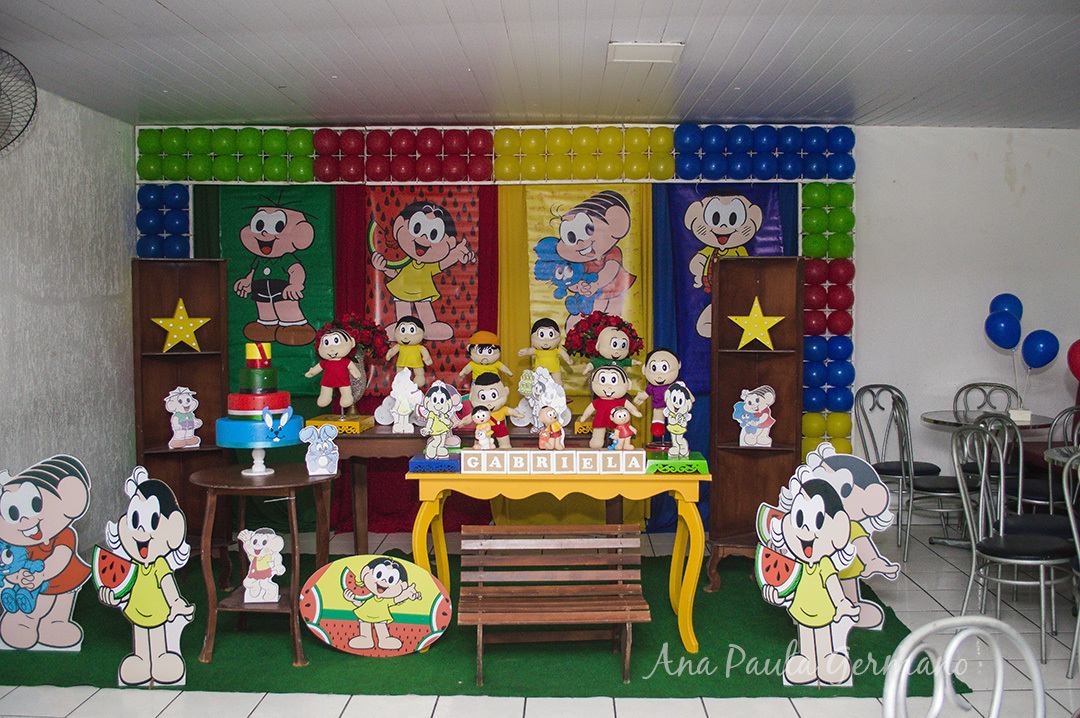 Aniversário Infantil - Turma da Mônica