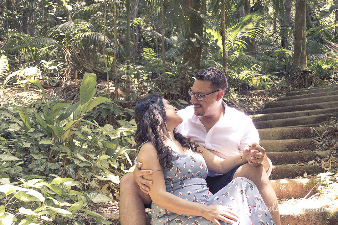 Casamento Civil - Ensaio Pre-wedding - Ensaio Parque Burle Marx