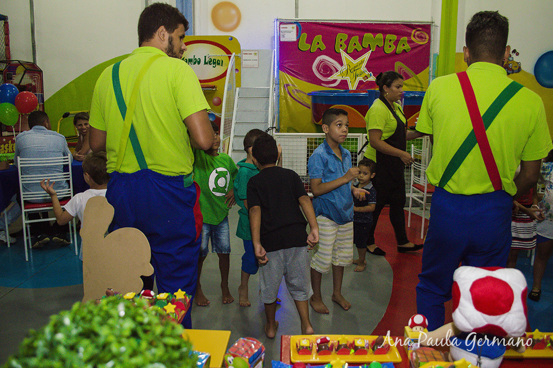 Aniversário Infantil - Super Mario Bros