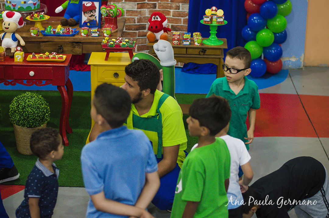 Aniversário Infantil - Super Mario Bros