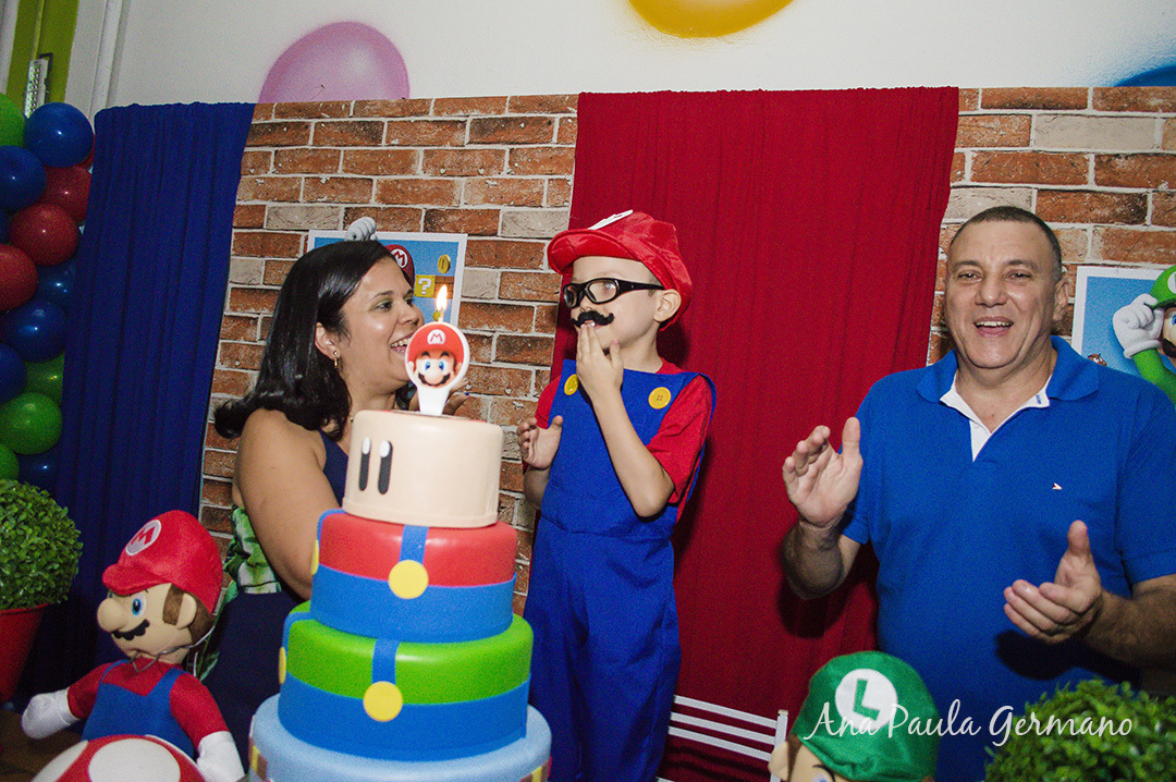 Aniversário Infantil - Super Mario Bros