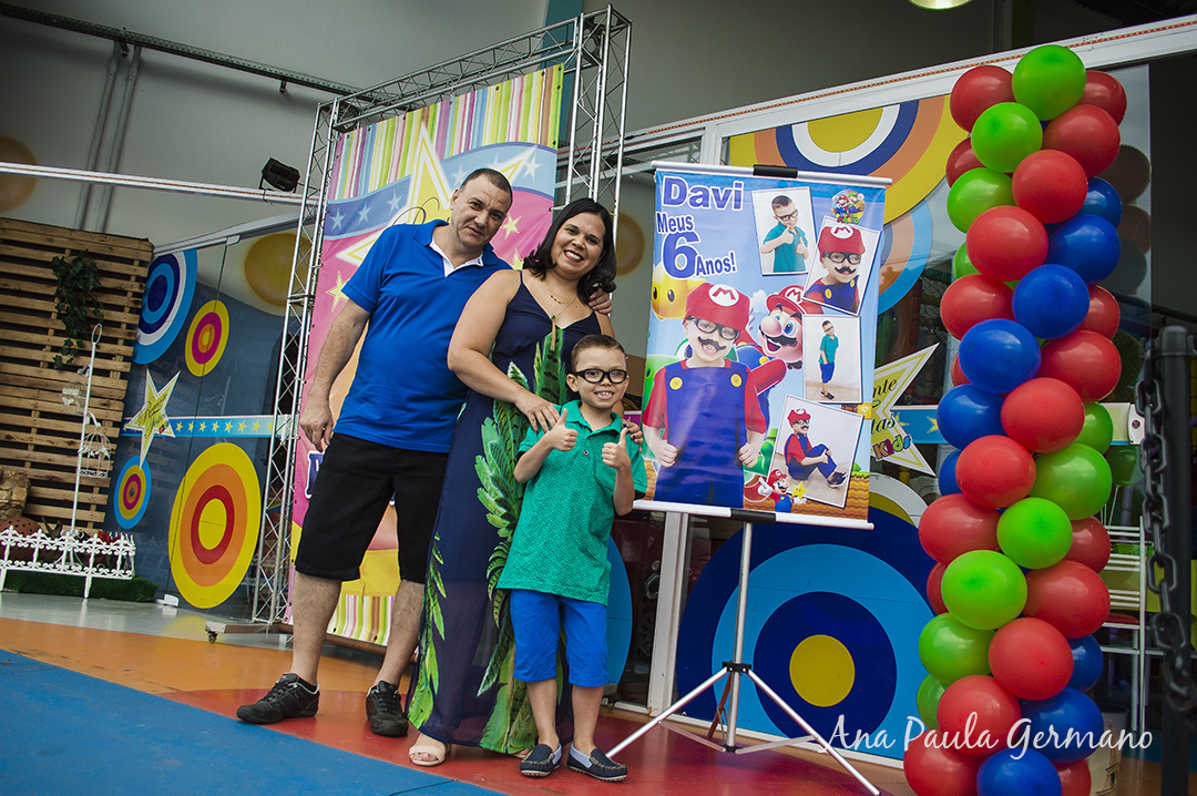 Aniversário Infantil - Super Mario Bros