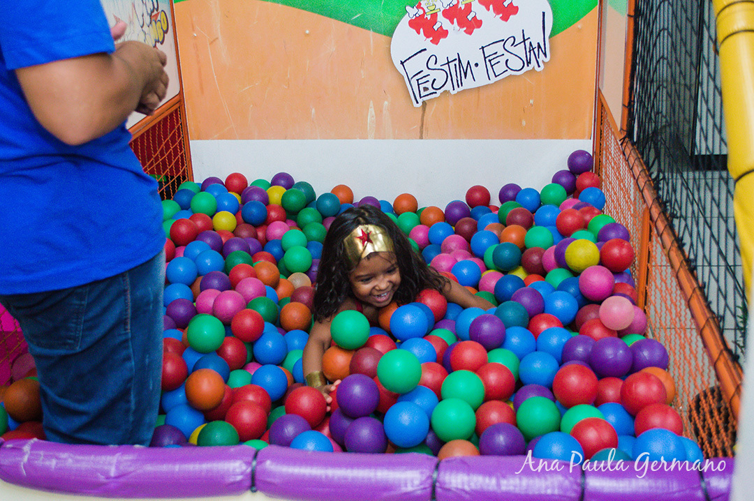 Aniversário Infantil - Mulher Maravilha