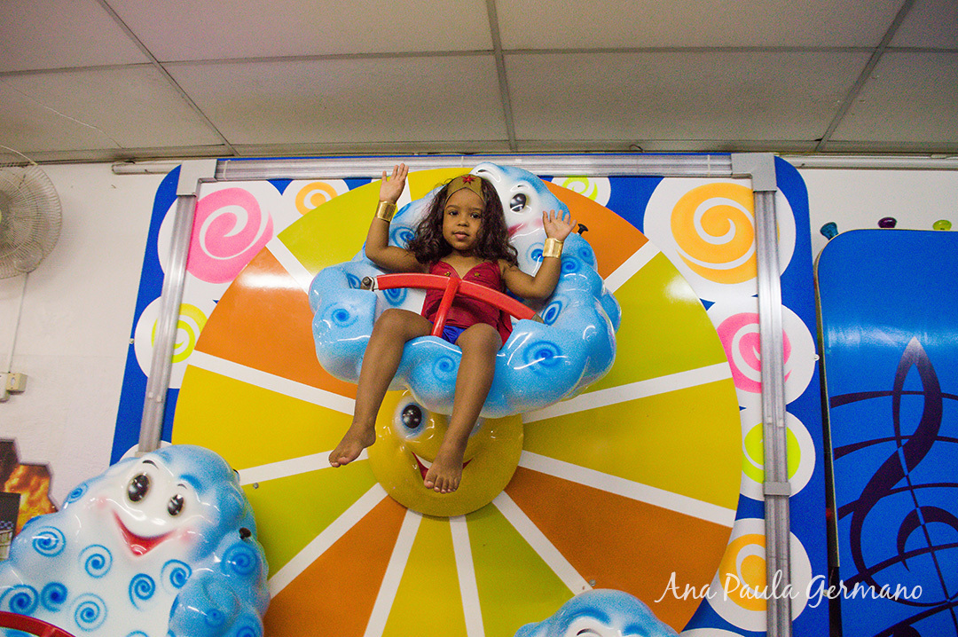 Aniversário Infantil - Mulher Maravilha