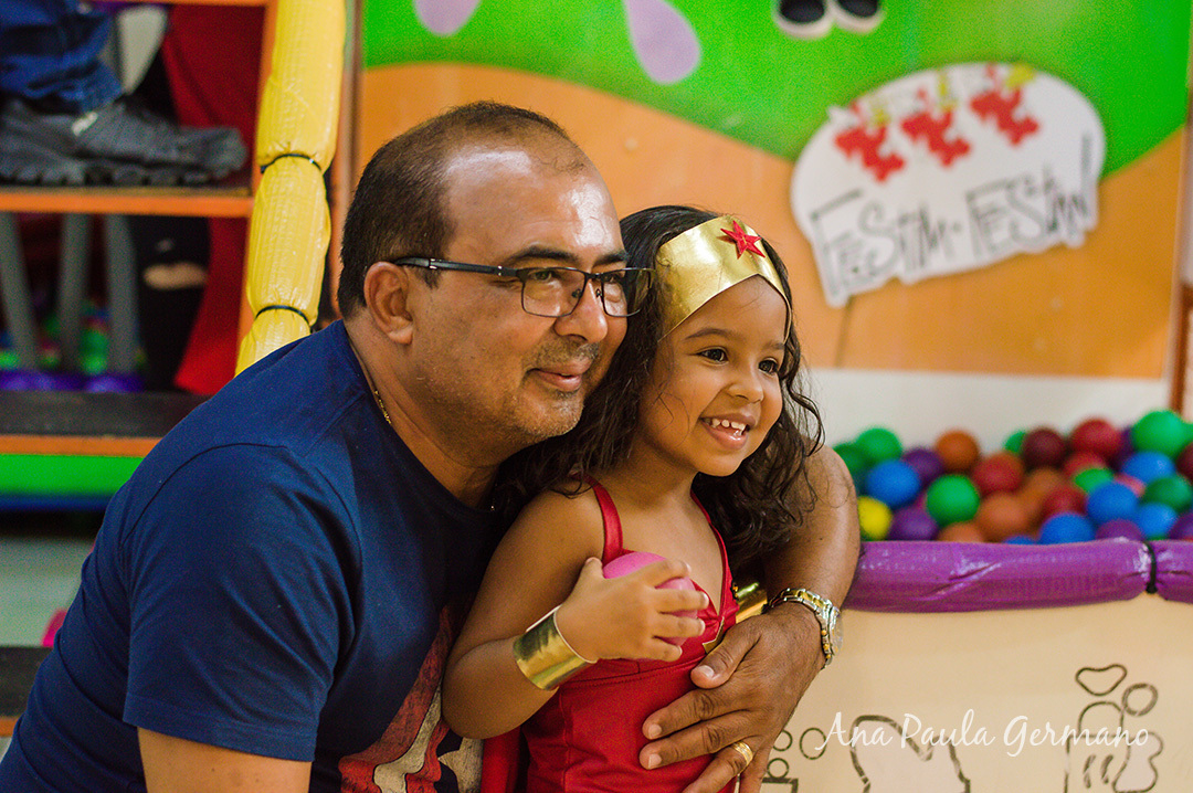 Aniversário Infantil - Mulher Maravilha