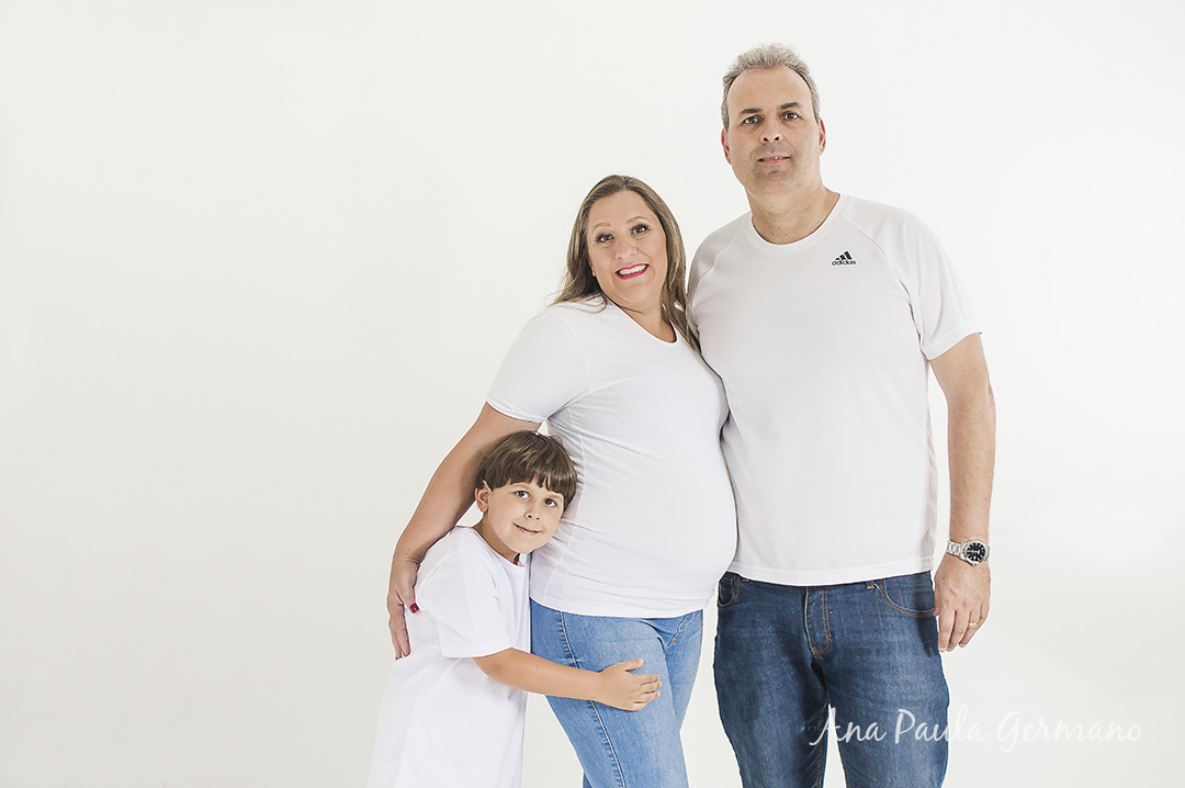 Ensaio Gestante Menina - Ensaio Estúdio